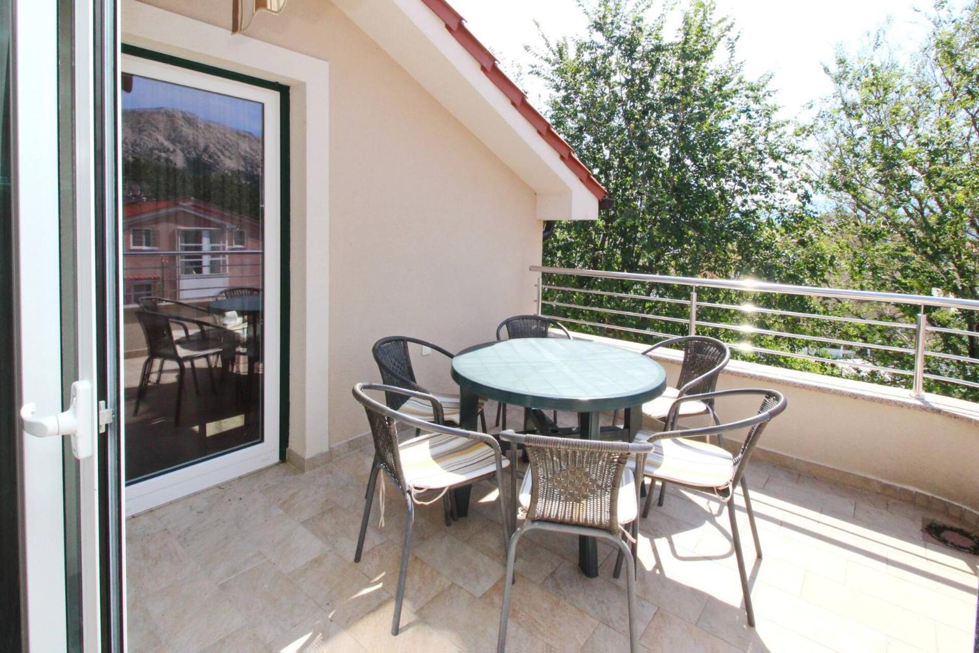 Apartments Smojver Stipe Baška Exterior foto