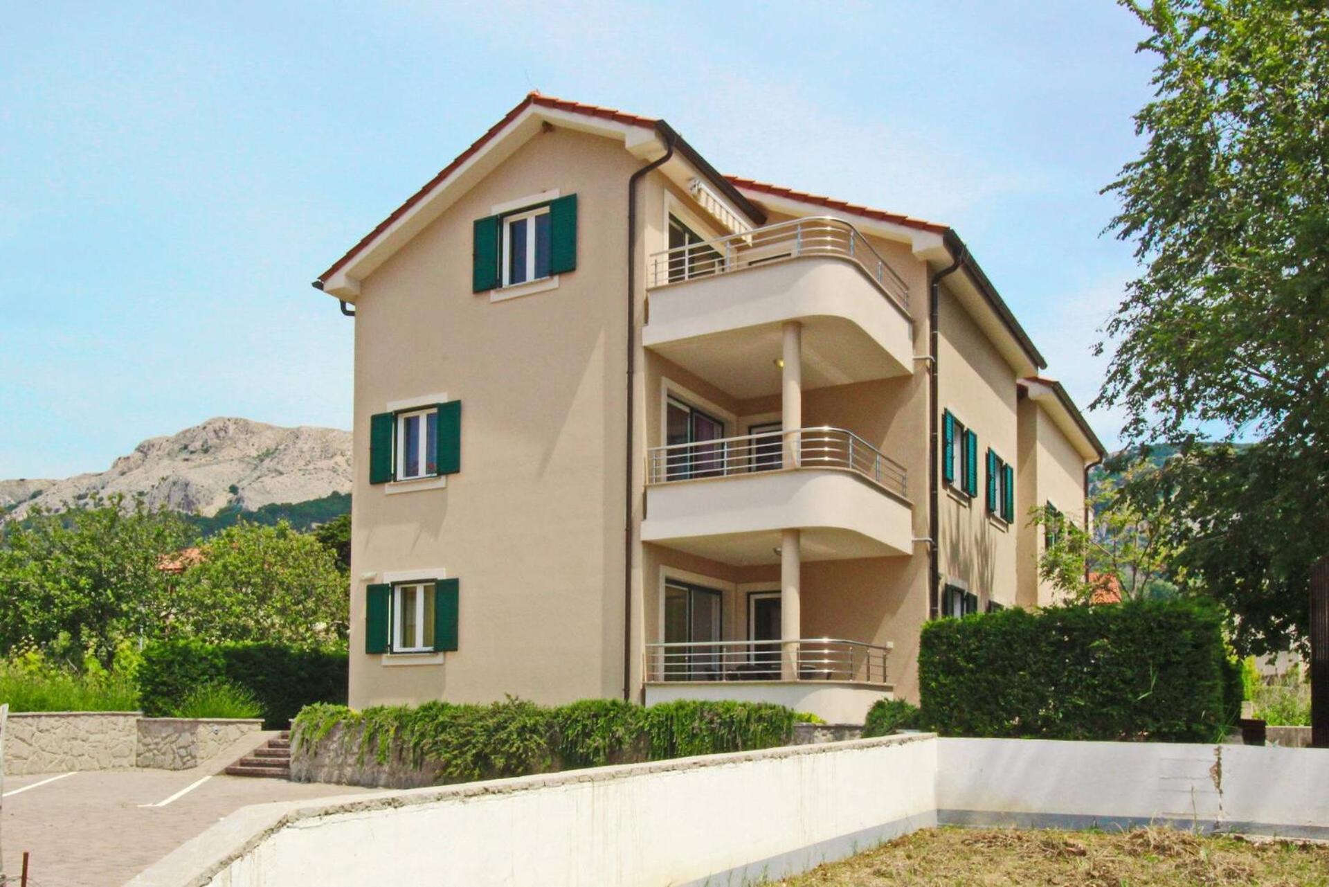 Apartments Smojver Stipe Baška Exterior foto