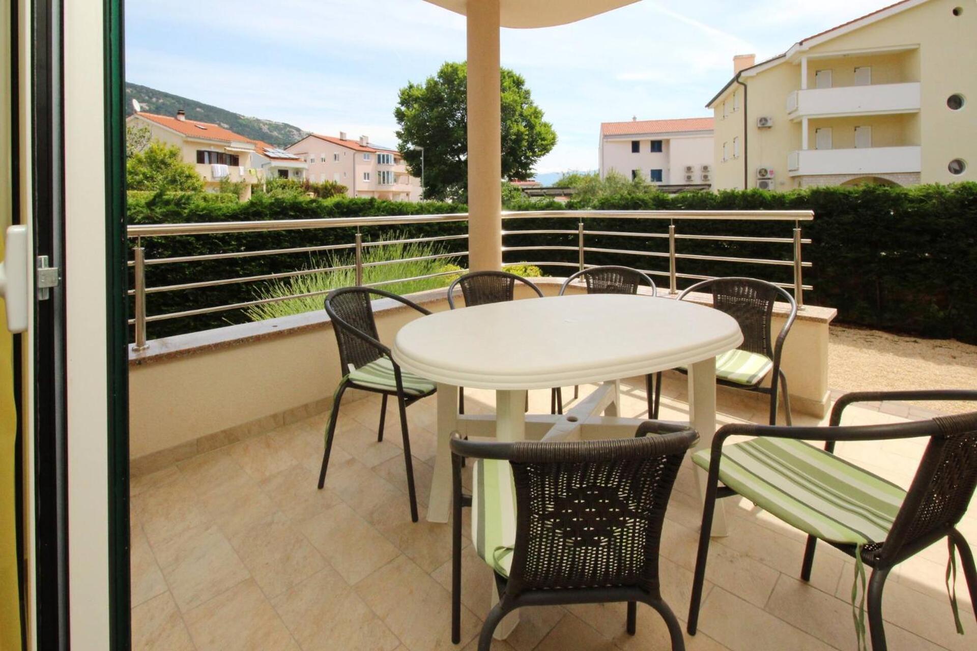 Apartments Smojver Stipe Baška Exterior foto